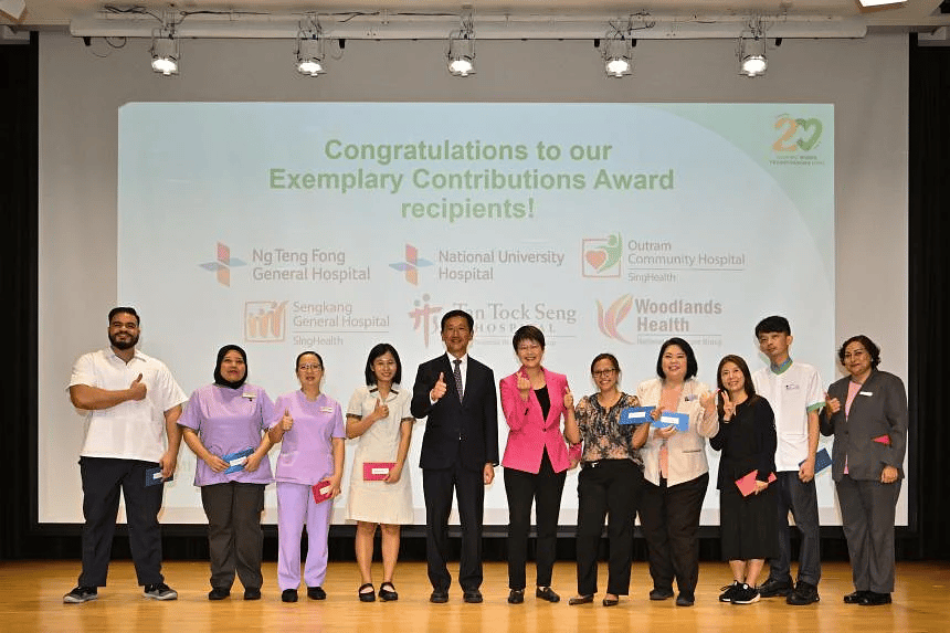 The Straits Times: 10 support workers lauded for contributions to S’pore healthcare industry 8